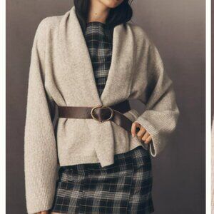 Anthropologie Mariel Open-Front Cardigan Sweater NWT